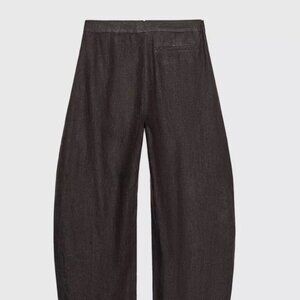 ZARA 100% LINEN PANTS